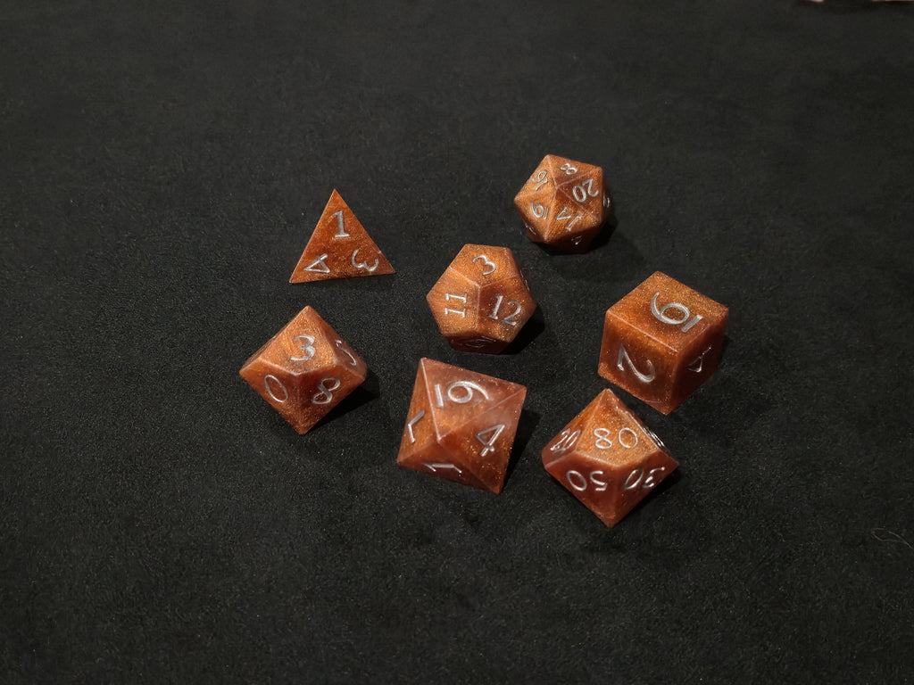 Galerion 7 piece dice set