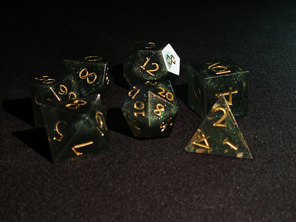 Depth 7 piece dice set