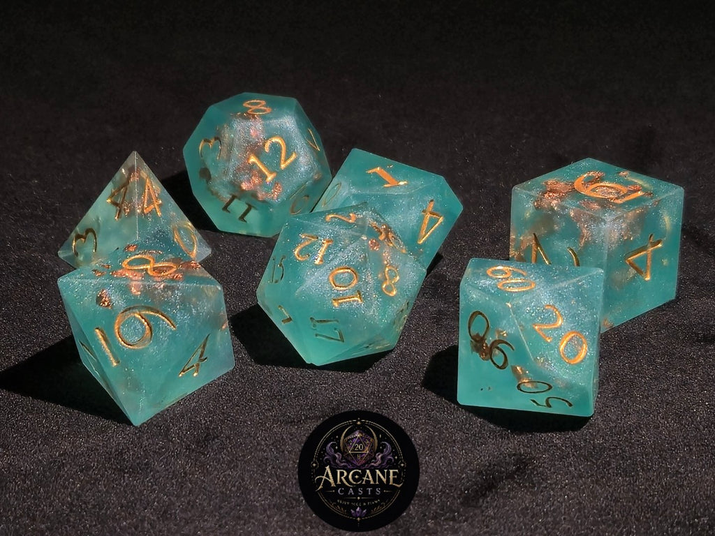 Eden 7 piece dice set