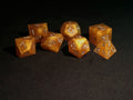 Lost Gold 7 piece dice set