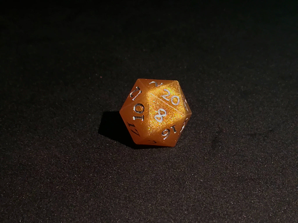 Lost Gold 7 piece dice set